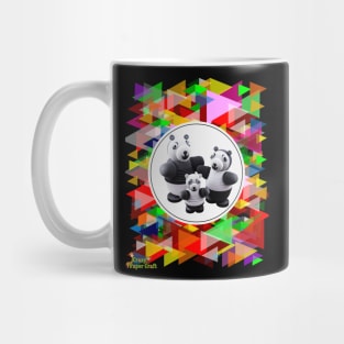 Funny Panda Family Mug